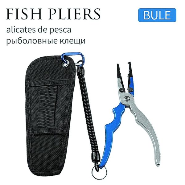 FISHINGHUB- Best Aluminum Alloy Fishing Pliers Grip Set Fishing Tackle Hook - Image 16