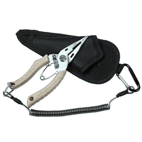FISHINGHUB- Stainless Steel Multifunctional Fishing Pliers Tackle Grip Split Ring Pliers - Image 7