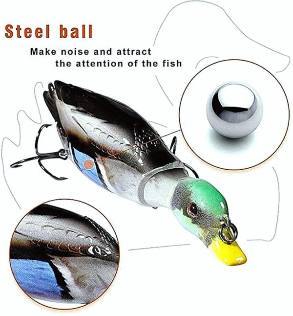 Topwater Duck Fishing Lure for Bass - Image 5
