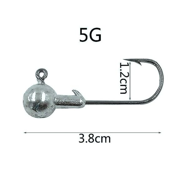 20 PSC/Lot Soft Fishing Hooks - Image 6