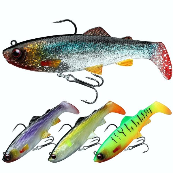 Paddle Tail Shad Swimbait Fishing Lure for Bass - Image 4
