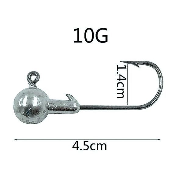 20 PSC/Lot Soft Fishing Hooks - Image 8