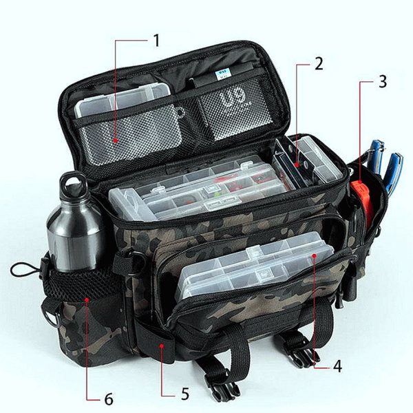 Fishing Tackle Shoulder Bag - Image 6