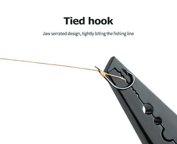 FISHINGHUB- Aluminum Alloy Fishing Pliers Grip Set Split Ring Cutters - Image 14