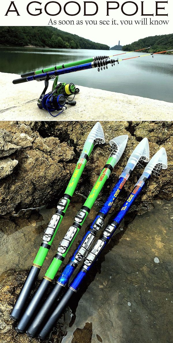 1.5M-3.0M Portable High Carbon Fishing Rod Spinning Telescopic Spinning Rod - Image 7