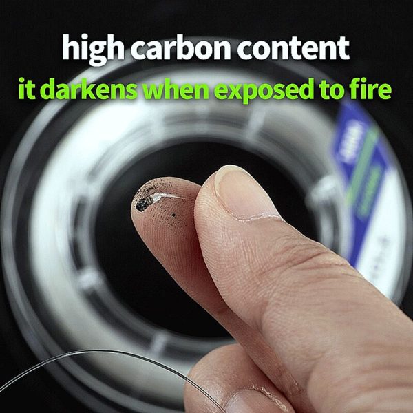 FISHINGHUB- Pure Carbon Fishing Line  Sinking Line Carbon Fiber Line - Image 4