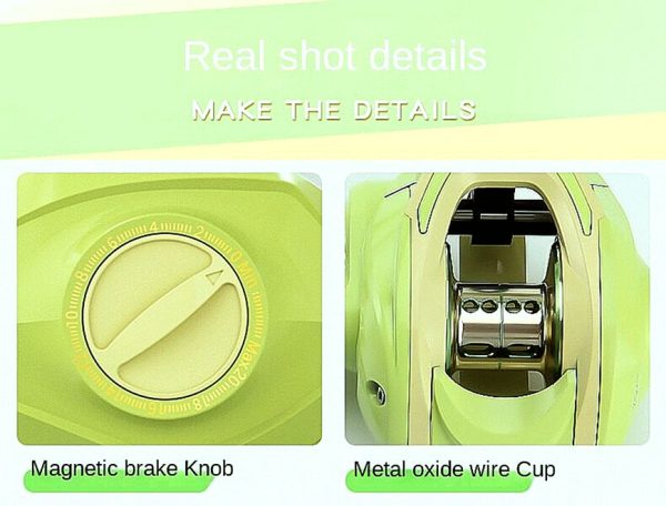 Full Metal Wheel with Micro-object Casting Reel - Image 12