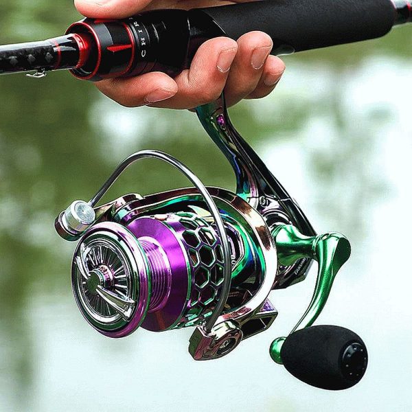 High Strength & Speed Multi-Color Fishing Reel - Image 12