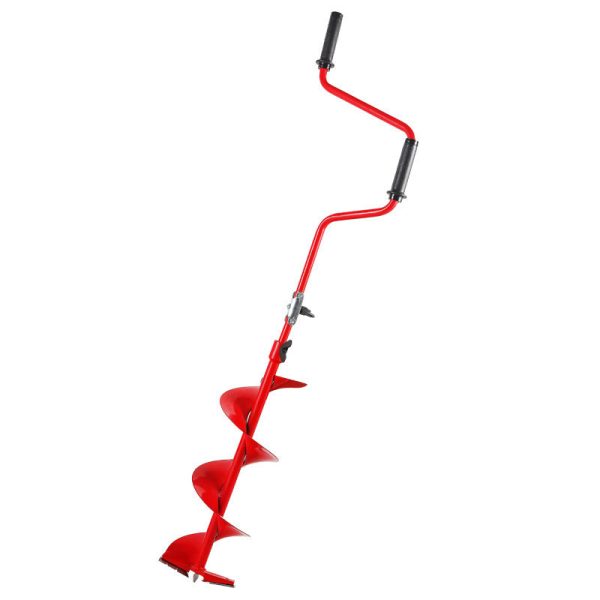 Winter fishing hand-cranked ice drill outdoor fishing ice breaking fishing drill - Image 4