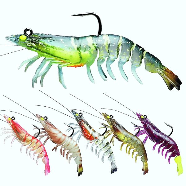 Artificial Soft Plastic Realistic Shrimp Lure - Image 6
