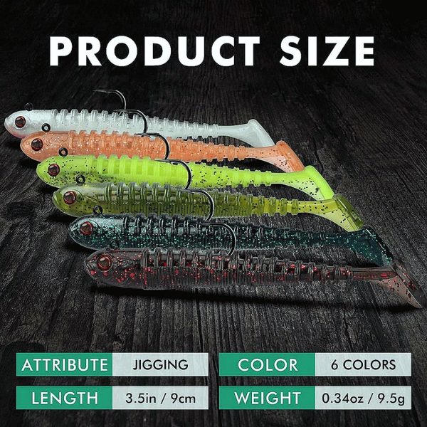 Fishing Grubs Paddle Tail Swimbait Fishing Lure - Image 8