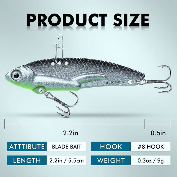 Blade Bait Vibe Lure Metal Fishing Lure - Image 9