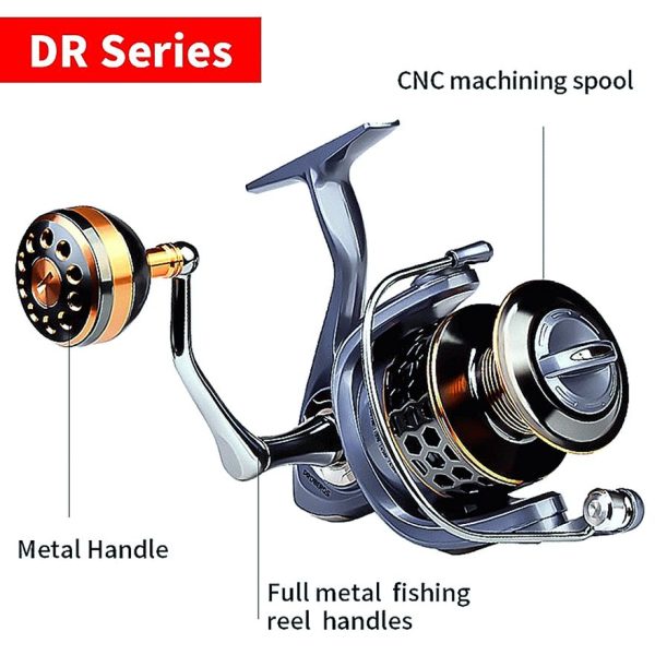 FISHINGHUB- Fishing Reel Spool Spinning Reel - Image 6