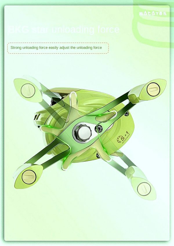 Full Metal Wheel with Micro-object Casting Reel - Image 8