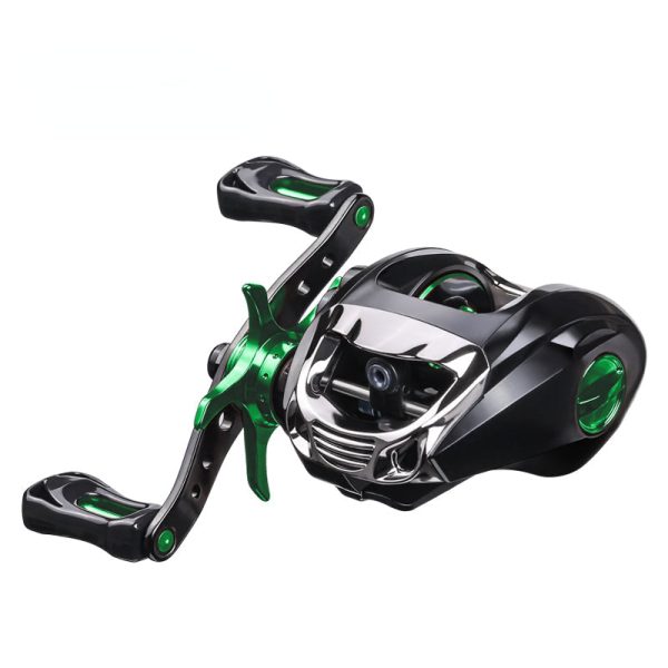 Fishinghub-Double Brake System Saltwater Reel High Speed Metal Fishing Reel - Image 15