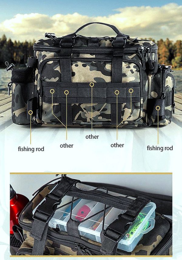 Fishing Tackle Shoulder Bag - Image 7