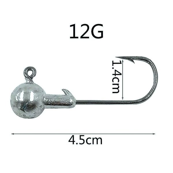 20 PSC/Lot Soft Fishing Hooks - Image 9