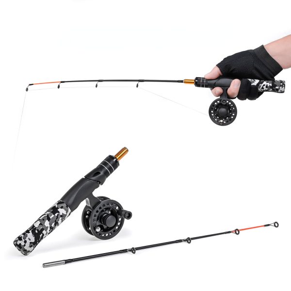 Ice Fishing Rod and Reel Combos Portable Ultralight  with full Kits - Image 6