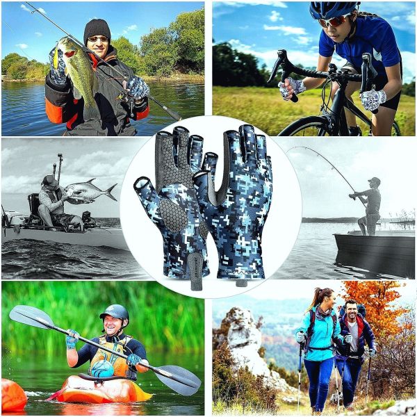 Seibertron SPSG2 Sun Protection fishing gloves - Image 14