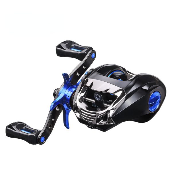 Fishinghub-Double Brake System Saltwater Reel High Speed Metal Fishing Reel - Image 13