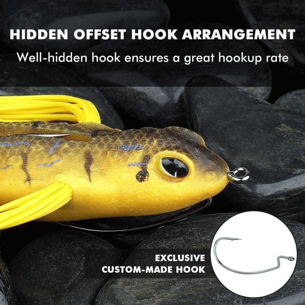 Topwater Foam Frog Lure - Image 2