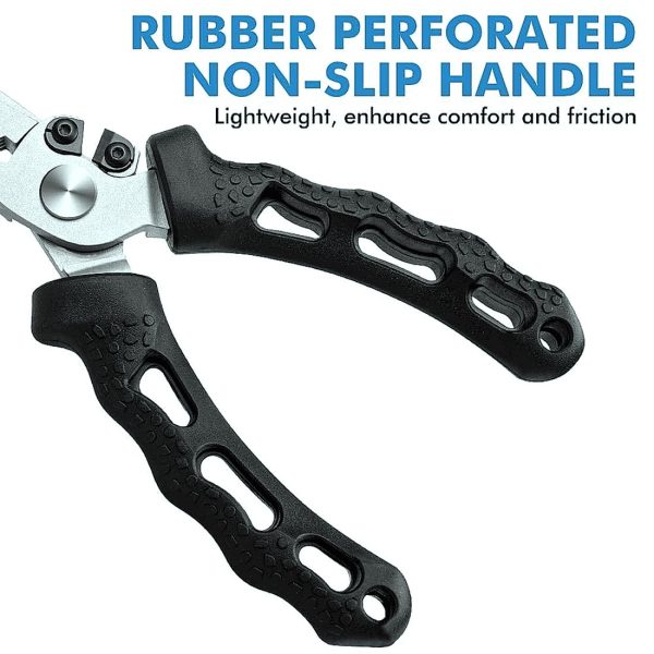 Stainless Fishing Pliers Set with Sheath Lanyard - Image 5