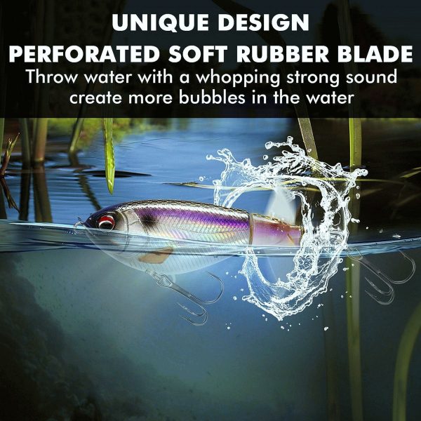 Topwater Revenge Plopper Lure Prop Bait - Image 7