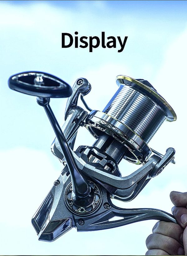 FISHINGHUB Big Fishing Reel  Spinning Reel Drag  Powerful Reel - Image 11