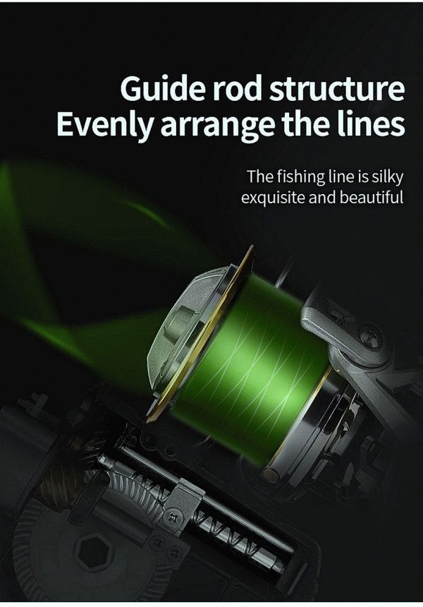 FISHINGHUB Big Fishing Reel  Spinning Reel Drag  Powerful Reel - Image 9