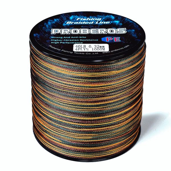 FISHINGHUB- 4 and 8 Strands Fishing Line 10LB-100LB PE Braided Line - Image 4