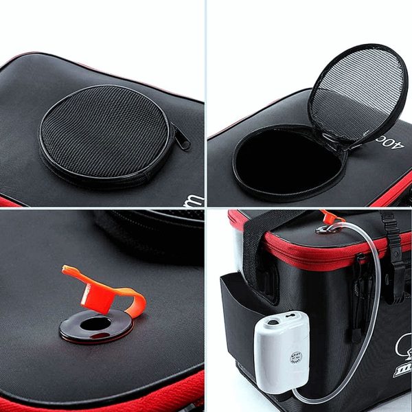 Foldable Waterproof Fishing Bucket-Live Fish Container - Image 10