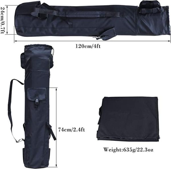 Fishing Rod Case Organizer Pole Storage Bag Fishing Rod and Reel Organizer for Travel - Image 4