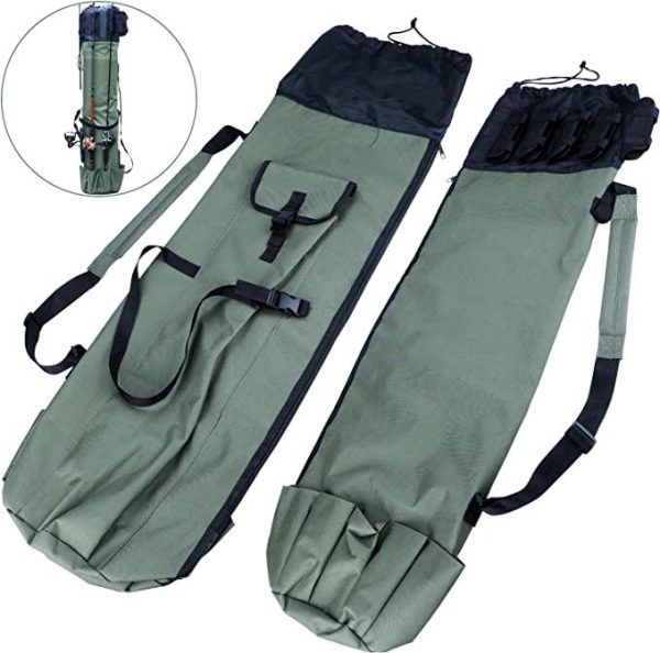 Fishing Rod Case Organizer Pole Storage Bag Fishing Rod and Reel Organizer for Travel - Image 5