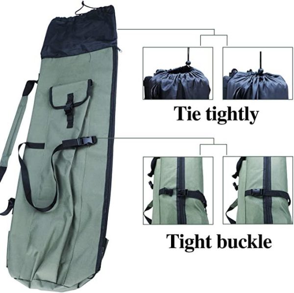 Fishing Rod Case Organizer Pole Storage Bag Fishing Rod and Reel Organizer for Travel - Image 6