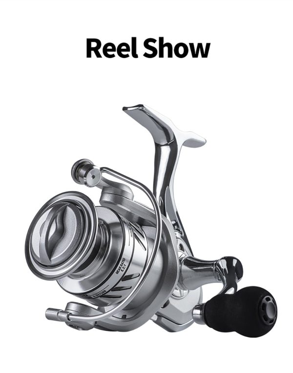 All Metal Body Handle Spool Reel Fishing Coil Spinning Reel Fishing - Image 12