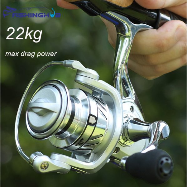All Metal Body Handle Spool Reel Fishing Coil Spinning Reel Fishing - Image 2