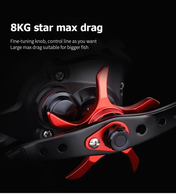 Fishinghub-Double Brake System Saltwater Reel High Speed Metal Fishing Reel - Image 6