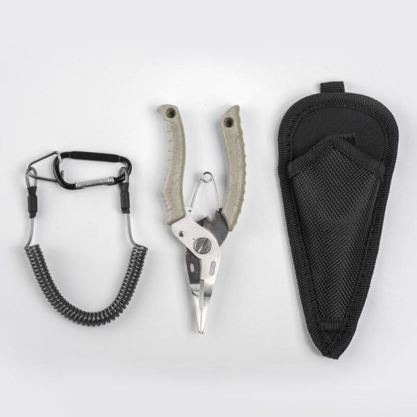 FISHINGHUB- Stainless Steel Multifunctional Fishing Pliers Tackle Grip Split Ring Pliers - Image 14