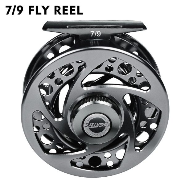 Fly Fishing Reel 5/7-7/9-9/10 WT Aluminum CNC Machine Cut Large Arbor Die Casting - Image 14