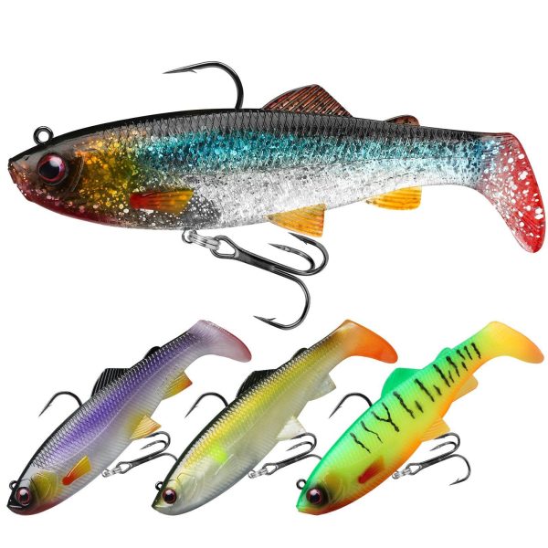 Paddle Tail Shad Swimbait Fishing Lure for Bass - Image 11