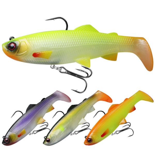 Paddle Tail Shad Swimbait Fishing Lure for Bass - Image 12