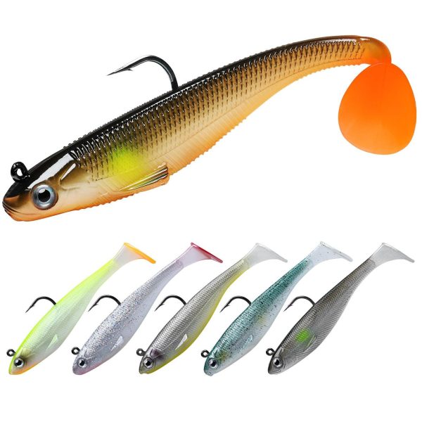 Shad Swimbait Paddle Tail Fishing Lure for Bass - Image 16