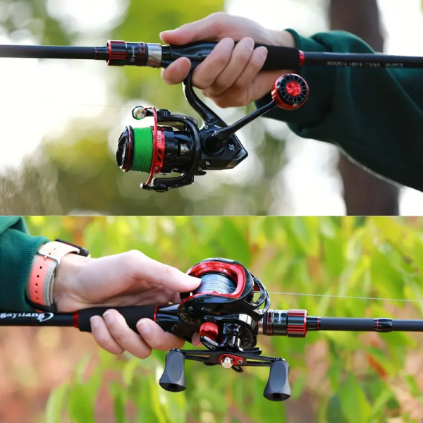 Ultralight Carbon Fishing Rod with EVA Handle - Perfect for Bass, Carp, Saltwater & Freshwater Fishing - Image 3