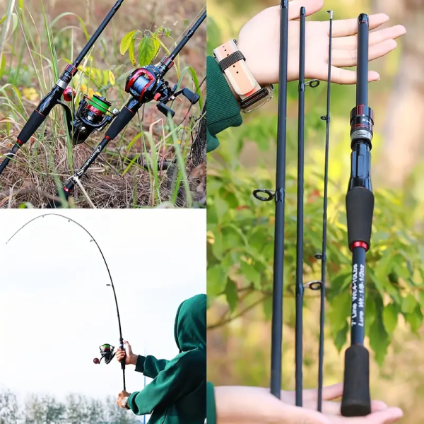 Ultralight Carbon Fishing Rod with EVA Handle - Perfect for Bass, Carp, Saltwater & Freshwater Fishing - Image 5
