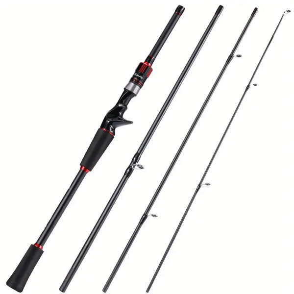 Ultralight Carbon Fishing Rod with EVA Handle - Perfect for Bass, Carp, Saltwater & Freshwater Fishing - Image 6