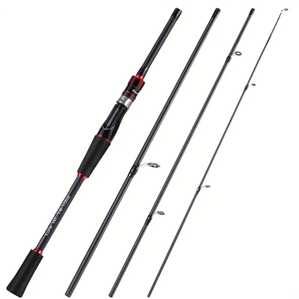Ultralight Carbon Fishing Rod with EVA Handle - Perfect for Bass, Carp, Saltwater & Freshwater Fishing - Image 7